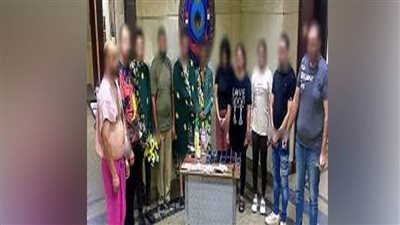 ضبط شخص يدير ناديا صحيا 