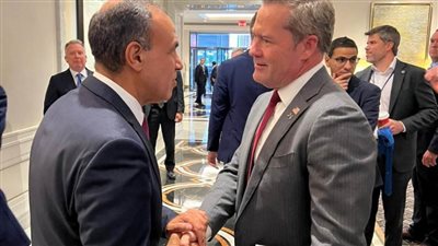 وزير الخارجية يلتقي المندوب الدائم الأمريكي لدى الأمم المتحدة