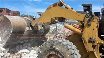 الموجة الـ27 تزيل 12 حالة تعدٍ على الأراضي الزراعية وأملاك الدولة بكفر الشيخ