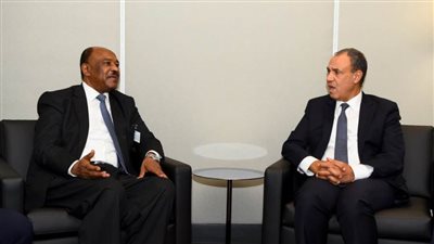 وزير الخارجية يلتقي مع وزير خارجية السودان