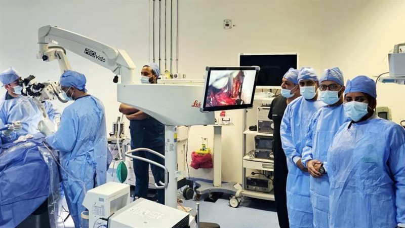 عمل وحدة مناظير المسالك