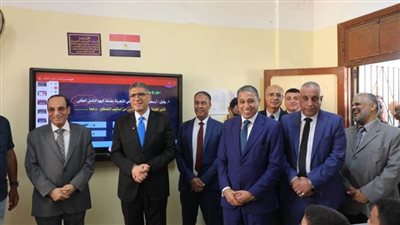 محافظ الجيزة يتابع انتظام الدراسة بعدد من مدارس أبو النمرس