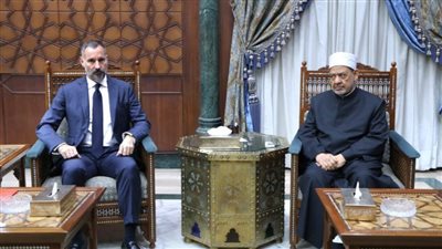 شيخ الأزهر يستقبل الأمير رحيم أغا خان لبحث التعاون المشترك