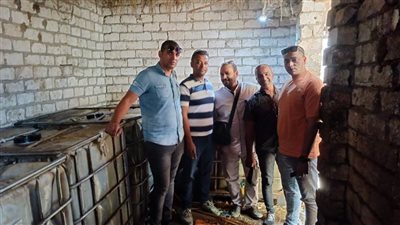 ضبط 7 أطنان سولار بأحد المخازن بقرية جحدم بمنفلوط قبل بيعها بالسوق السوداء 