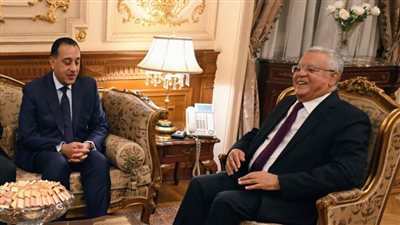 رئيس مجلس النواب يستقبل الدكتور مصطفى مدبولي رئيس مجلس الوزراء