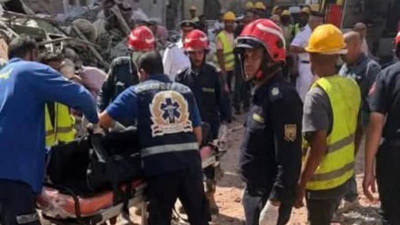 جانب من موقع الحادث