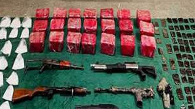 كميات من المواد المخدرة