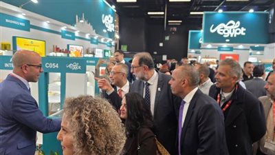  رئيس سلامة الغذاء في افتتاح الجناح المصري بمعرض “أنوجا” الدولي بألمانيا