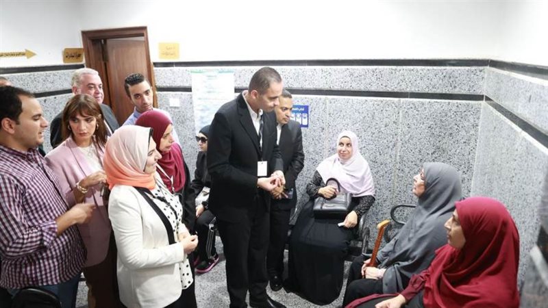 جولة نائب وزير الصحة