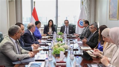  وزيرا الصحة والتخطيط يناقشان معدلات الاستثمارات وحجم الإنفاق على المشروعات والبرامج الصحية