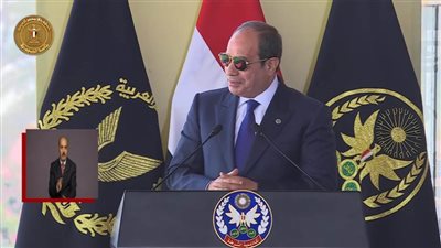 عاجل.. الرئيس السيسي: نشكر الله على الأمن والسلام الذي تنعم به مصر
