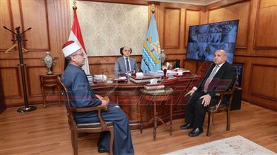 محافظ كفر الشيخ يستقبل وفد المنظمة العالمية لخريجي الأزهر الشريف