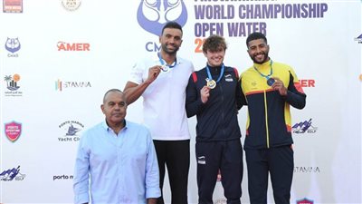 مصر ترفع رصيدها إلى 9 ميداليات في اليوم الأول لبطولة العالم للسباحة بالزعانف