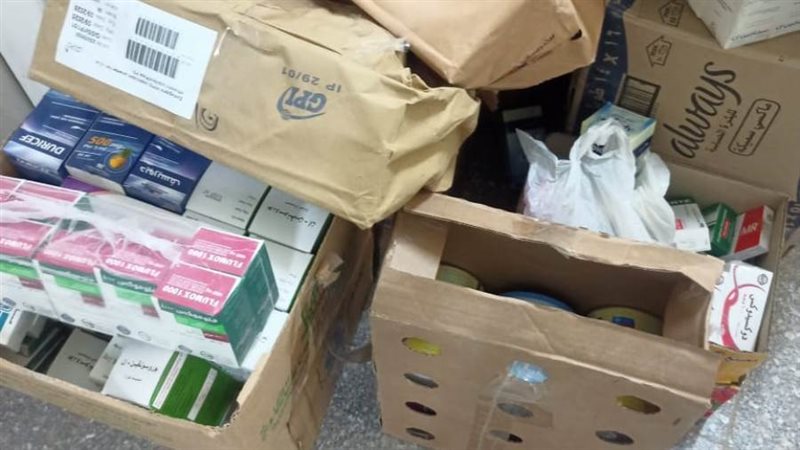 جانب من المضبوطات