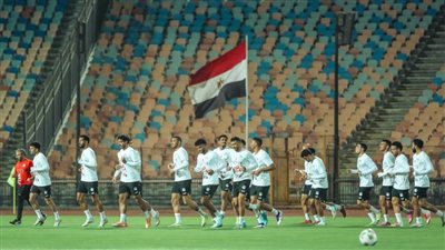 منتخب مصر يختتم تدريباته استعدادا لمواجهة غينيا بيساو اليوم في ختام تصفيات المونديال