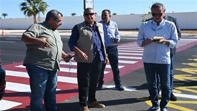محافظ جنوب سيناء يتفقد الاستعدادات النهائية لـ