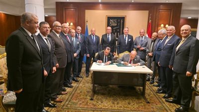 توقيع بروتوكول تعاون بين المحكمة الدستورية العليا ومحكمة النقض