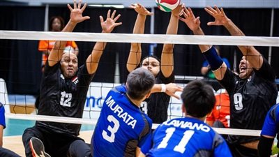 منتخب الطائرة البارالمبي يفوز على اليابان ويواجه أستراليا فجرًا بكأس العالم بأمريكا