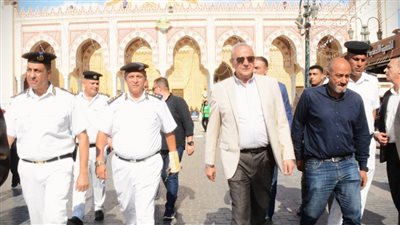 بالصور.. محافظ الغربية يتابع انتظام الخدمات مع احتفالات طنطا بمولد السيد البدوي