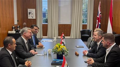 وزير البترول يلتقي نائب رئيس إكسون موبيل العالمية واكوينور النرويجية