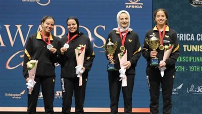سيطرة مصرية على ميداليات بطولة إفريقيا لتنس الطاولة بتونس