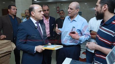 عبدالمعطي: يتفقد أعمال تطوير المطبعة المركزية بكفر الشيخ 