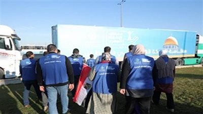 بنك الشفاء المصري يشارك بـ 3 شاحنات في قافلة التحالف الوطني العاجلة لقطاع غزة