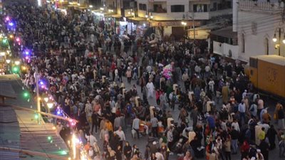 عاجل.. بالصور..الألاف يشاركون فى الليلة الختامية لمولد 