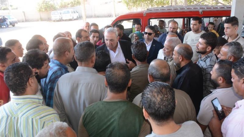 محافظ الغربية خلال