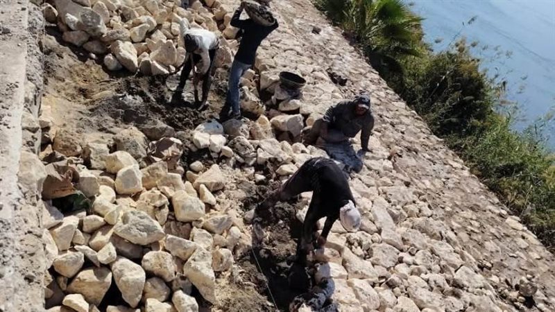 جانب من أعمال التطوير