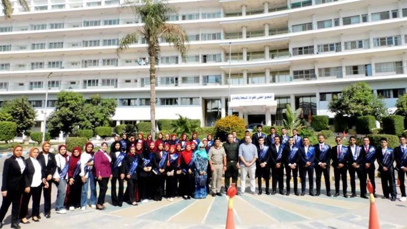 طلاب جامعة بنى سويف