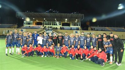 بورفؤاد وسموحة يتوجان ببطولة كأس السوبر للهوكي بحضور أشرف فرحات