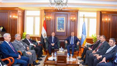 محافظ الإسكندرية يستقبل رئيس هيئة النيابة الإدارية