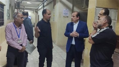  نائب وزير الصحة يوجه بالتحقيق في مخالفات بمستشفيى العام والنصر بحلوان في جولة مفاجئة