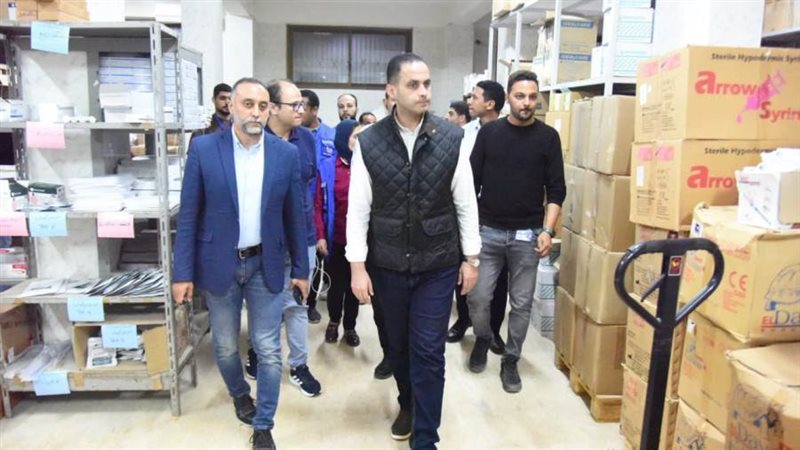 جولة نائب وزير الصحة