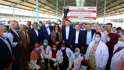 وزيرا التنمية المحلية والزراعة يتفقدان مشروع الإنتاج الحيواني ومجمع تمور الوادي الجديد