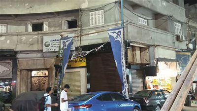 محافظ الإسكندرية يتابع تداعيات انهيار أجزاء من عقار بالعصافرة بحري