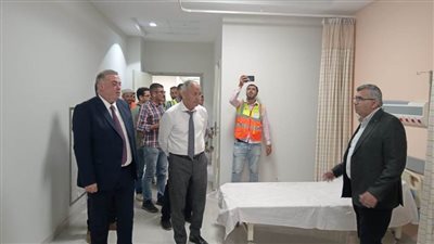 مساعدا وزير الصحة يتابعان التجهيزات النهائية بمستشفى بولاق الدكرور تمهيدًا للتشغيل التجريبي
