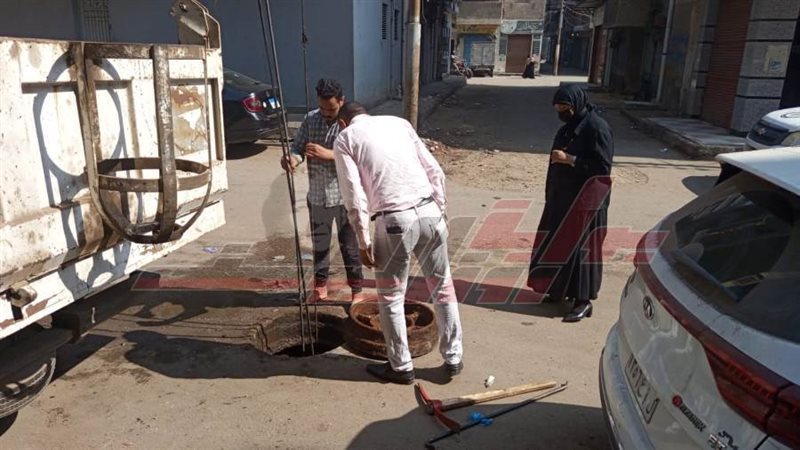 صيانة شبكات الصرف