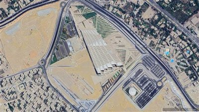 مجلة أمريكية: صور الأقمار الصناعية ترصد التقدم الهائل في المشروع العملاق لموقع المتحف المصري الكبير