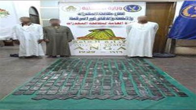 ضبط بؤر إجرامية لتجارة المخدرات والأسلحة النارية بنطاق عدد من المحافظات