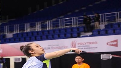 ياسمينا عيسى تتوج ببرونزية بطولة أندونيسيا الدولية للريشة الطائرة البارالمبية 