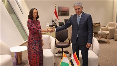 شريف فتحى يستقبل وزيرة الثقافة بجمهورية كوت ديفوار