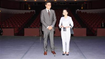 وزير الثقافة يستقبل الأميرة أكيكو ميكاسا ممثلة إمبراطور اليابان