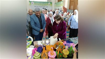 افتتاح معرض الحرف اليدوية والتراثية بالمتحف الزراعي بالدقي 