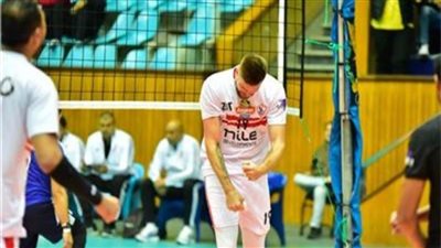 الزمالك يهزم اتحاد الشرطة 3 - 0 فى دورى رجال الطائرة