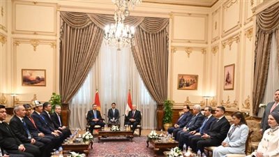 رئيس مجلس النواب يستقبل رئيس جمهورية قيرغيزستان