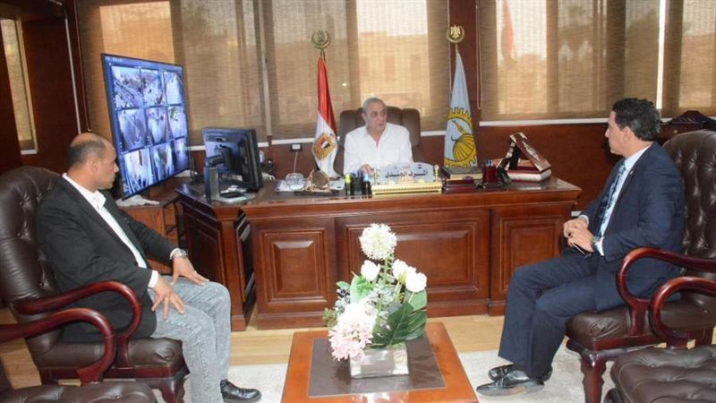 محافظ الغربية خلال