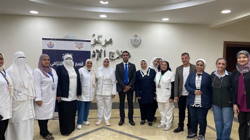 خلال افتتاح القسم