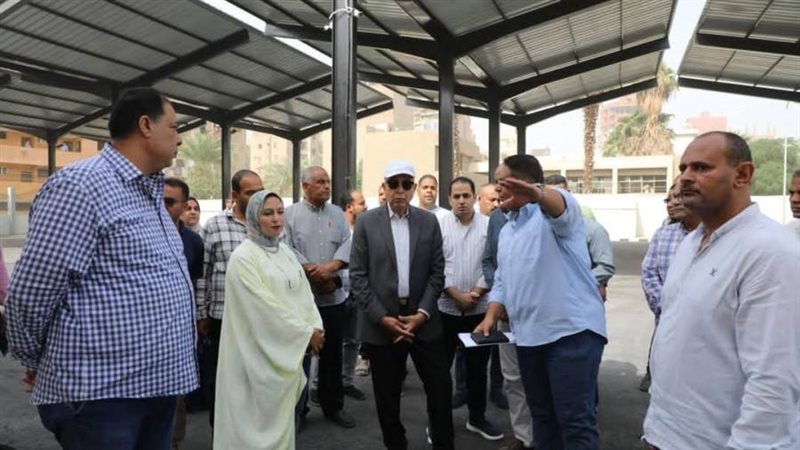 محافظ المنيا يتفقد